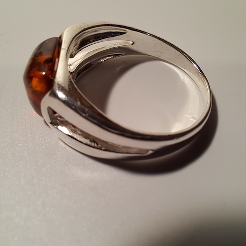 HW-533 Ring, Square Cabachon $46 at Hunter Wolff Gallery